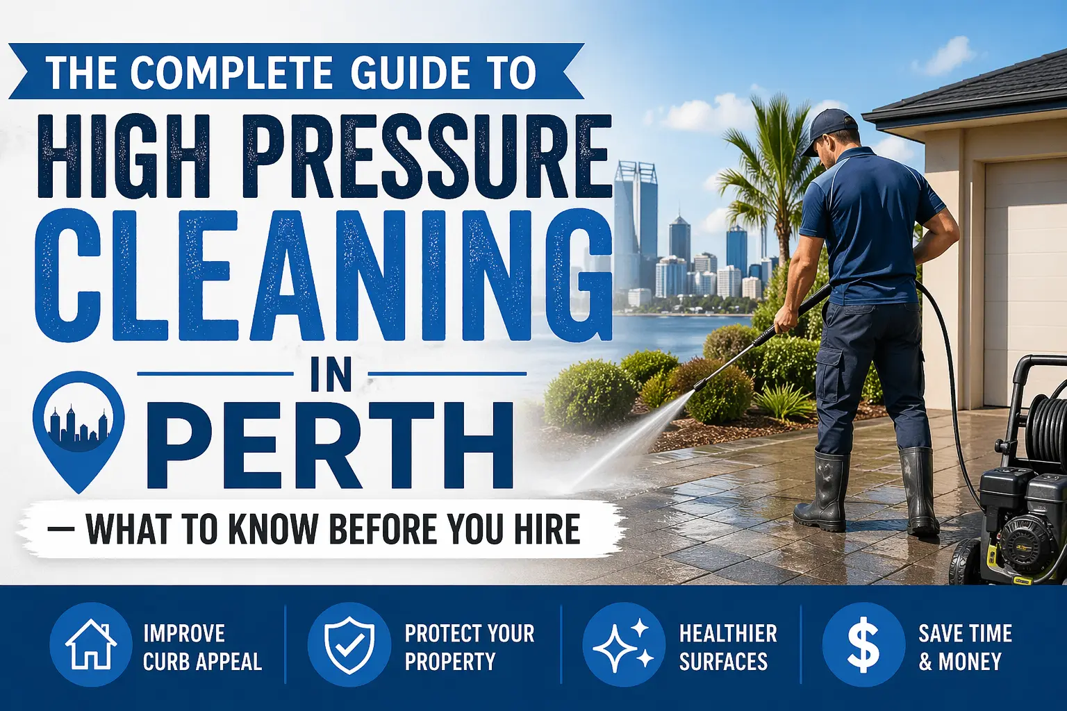 The Complete Guide to High Pressure Cleaning in Perth — What to Know Before You Hire